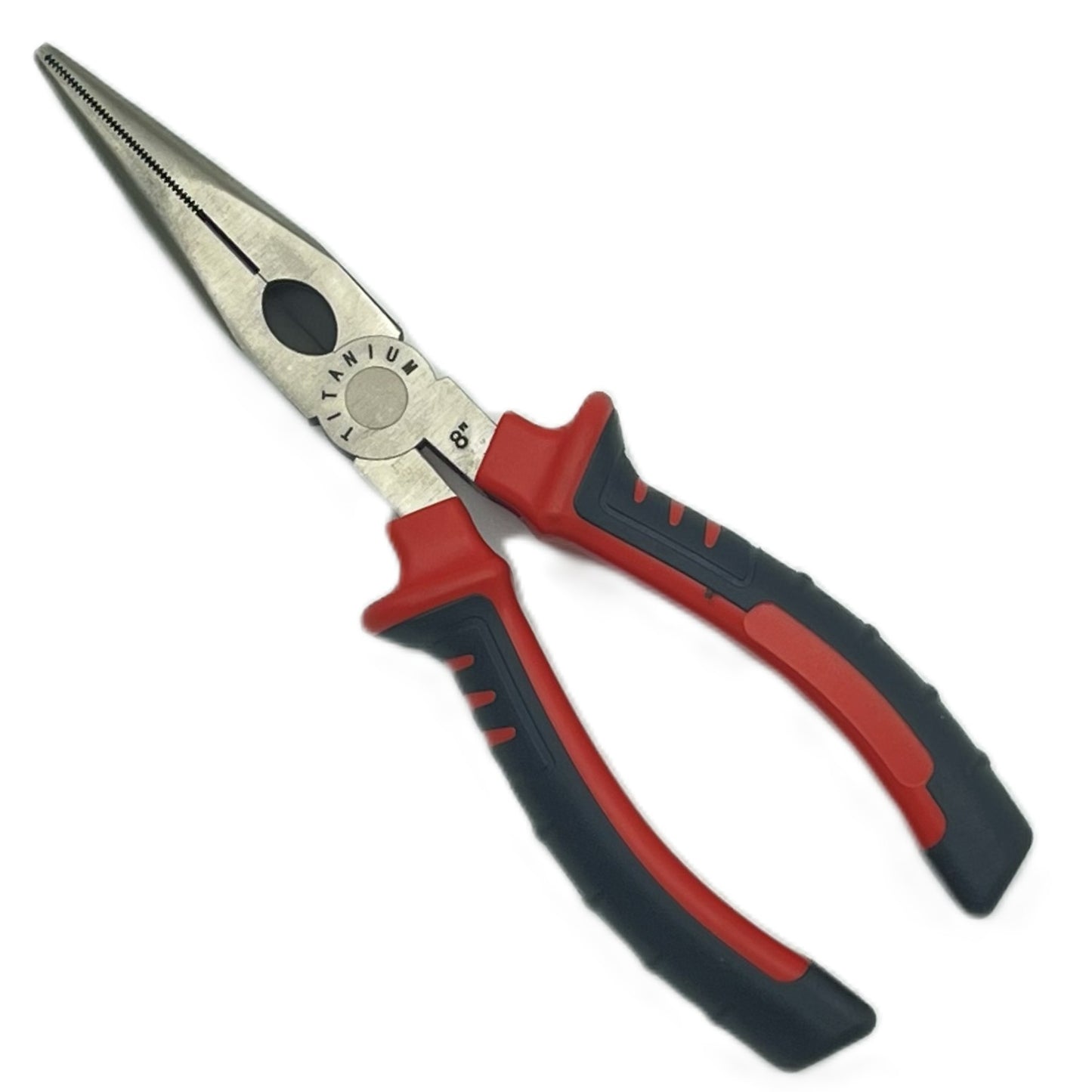 Titanium Needle Nose Pliers 8" Non-Ferrous, Corrosion-Resistant