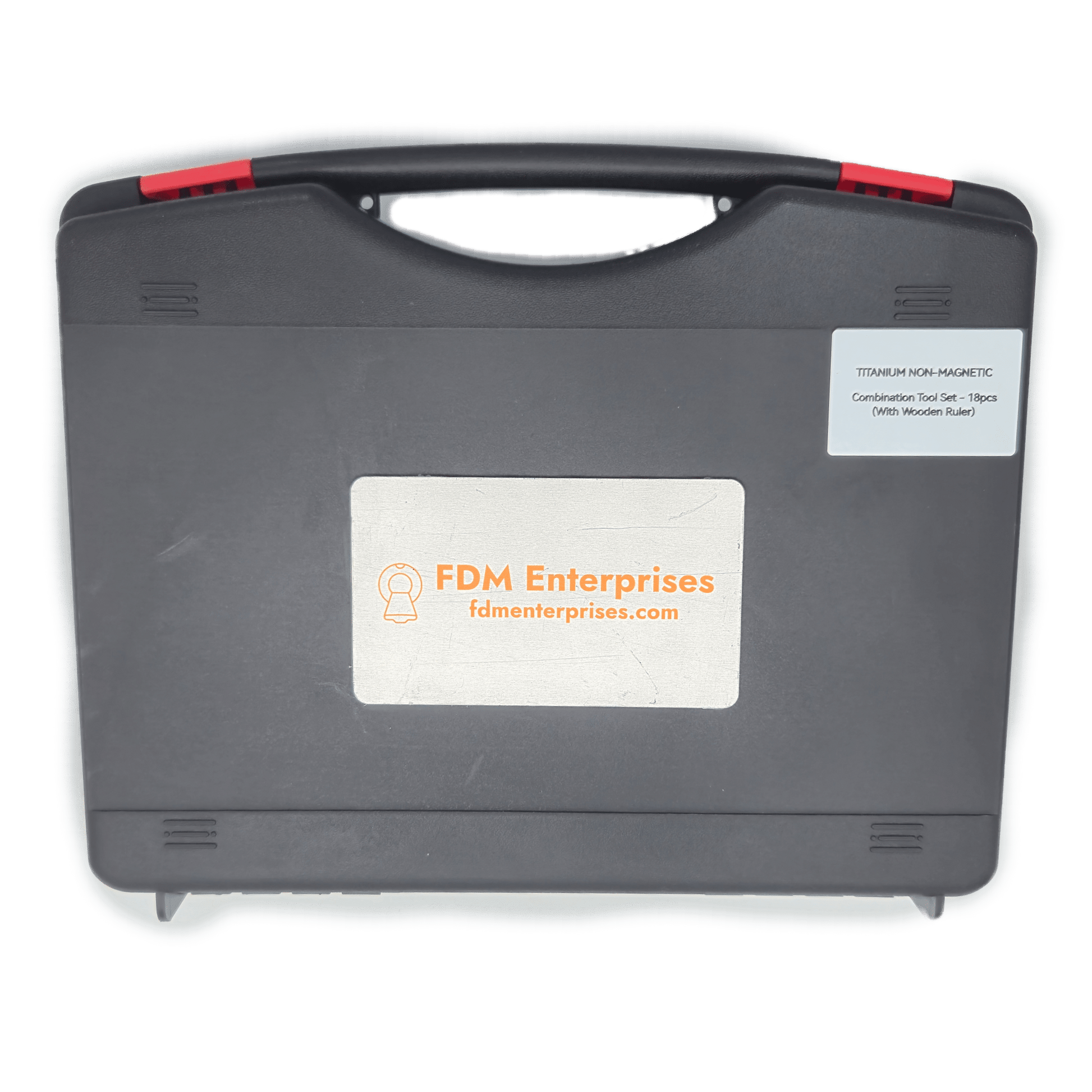 Non-Ferrous wood ruler extended view - MRI-Safe Measuring Tool | FDM Enterprises