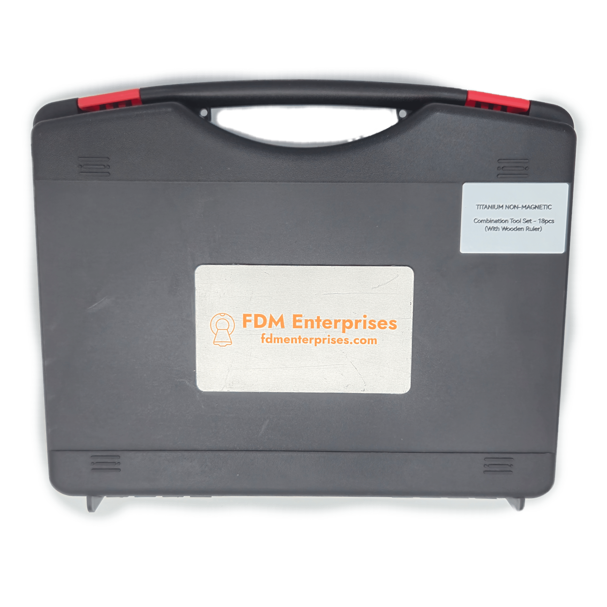 Non-Ferrous wood ruler extended view - MRI-Safe Measuring Tool | FDM Enterprises