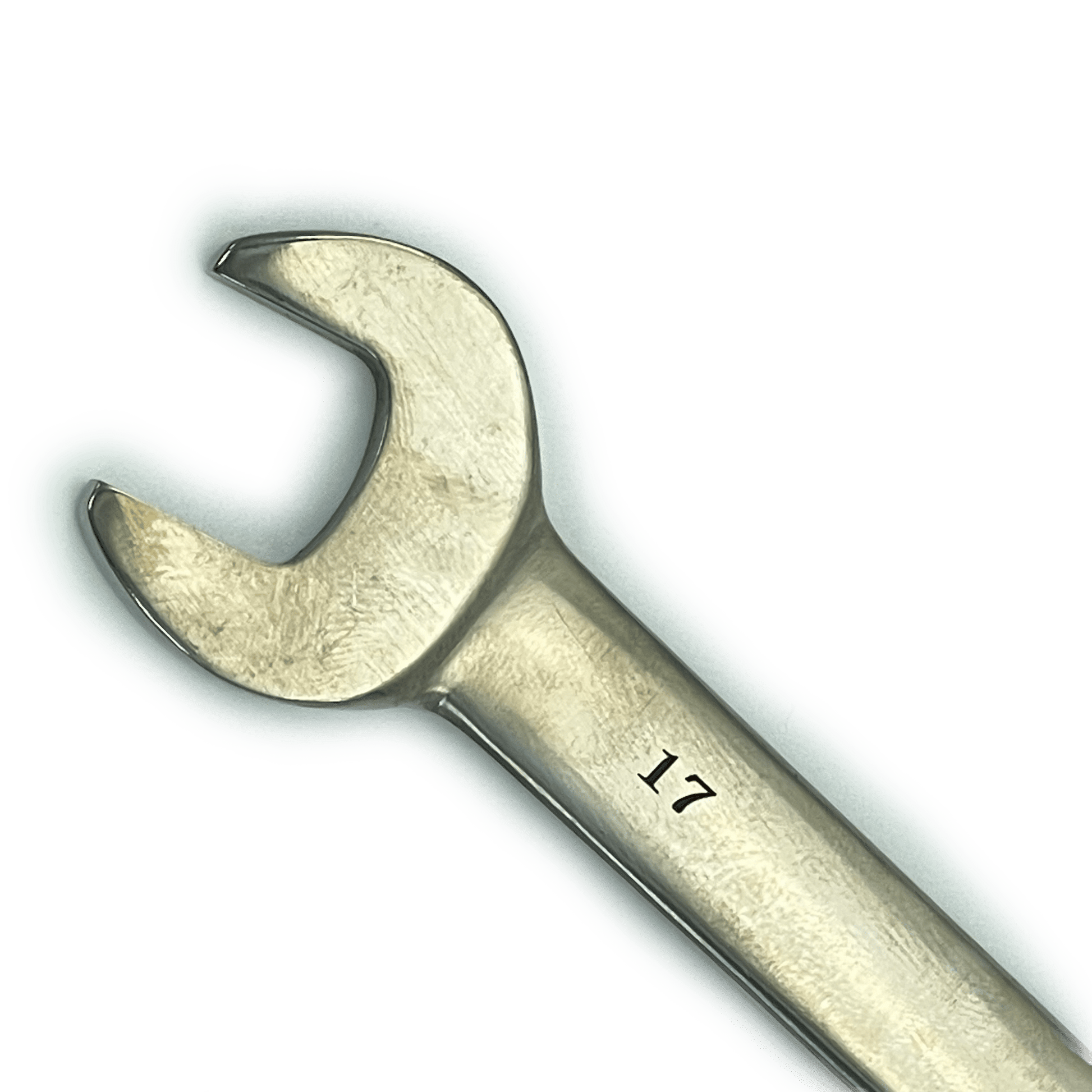 Titanium Double Open End Wrench  17mm Non-Magnetic, non-ferrous