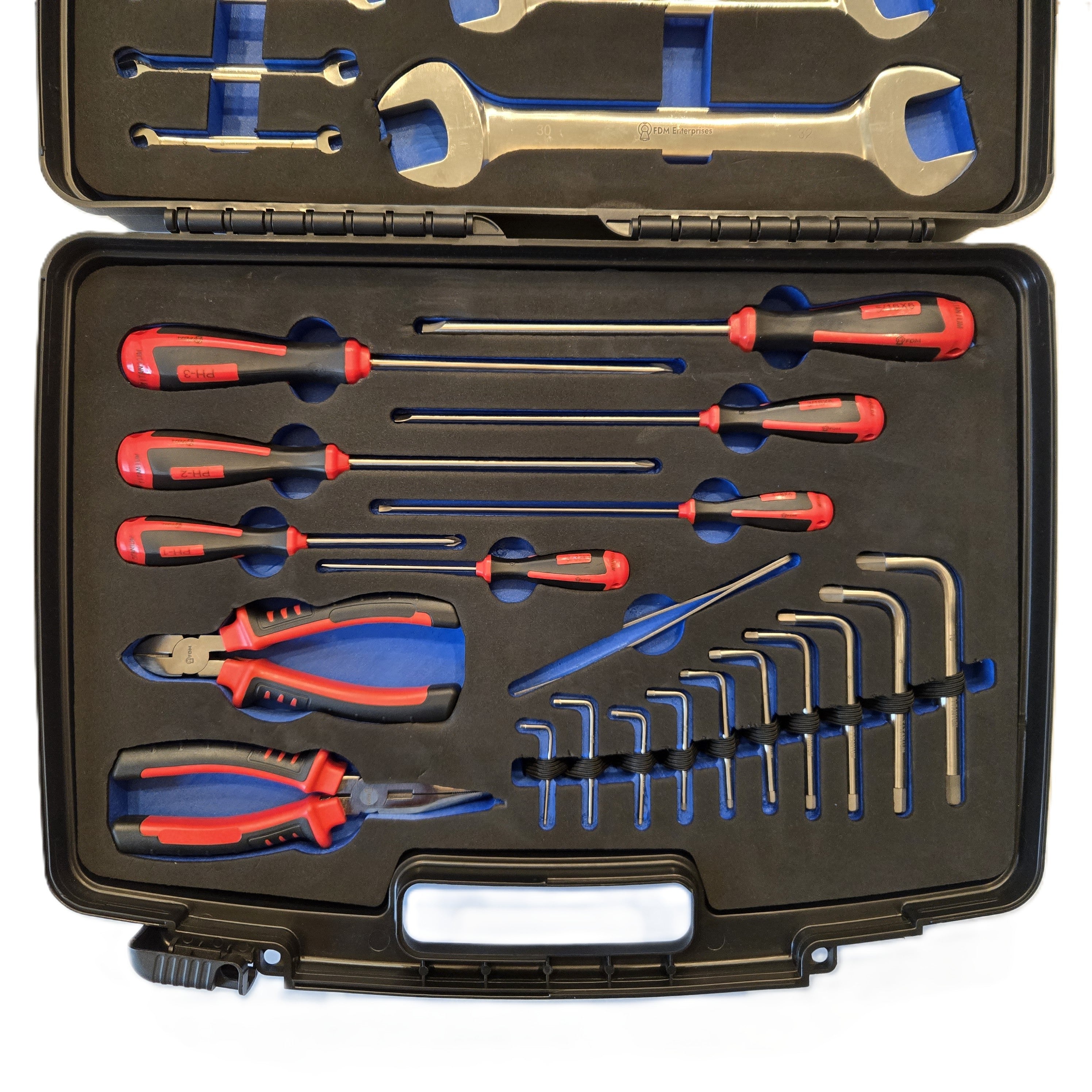 Titanium titanium tool set complete view - MRI-Safe Non-Magnetic | FDM Enterprises