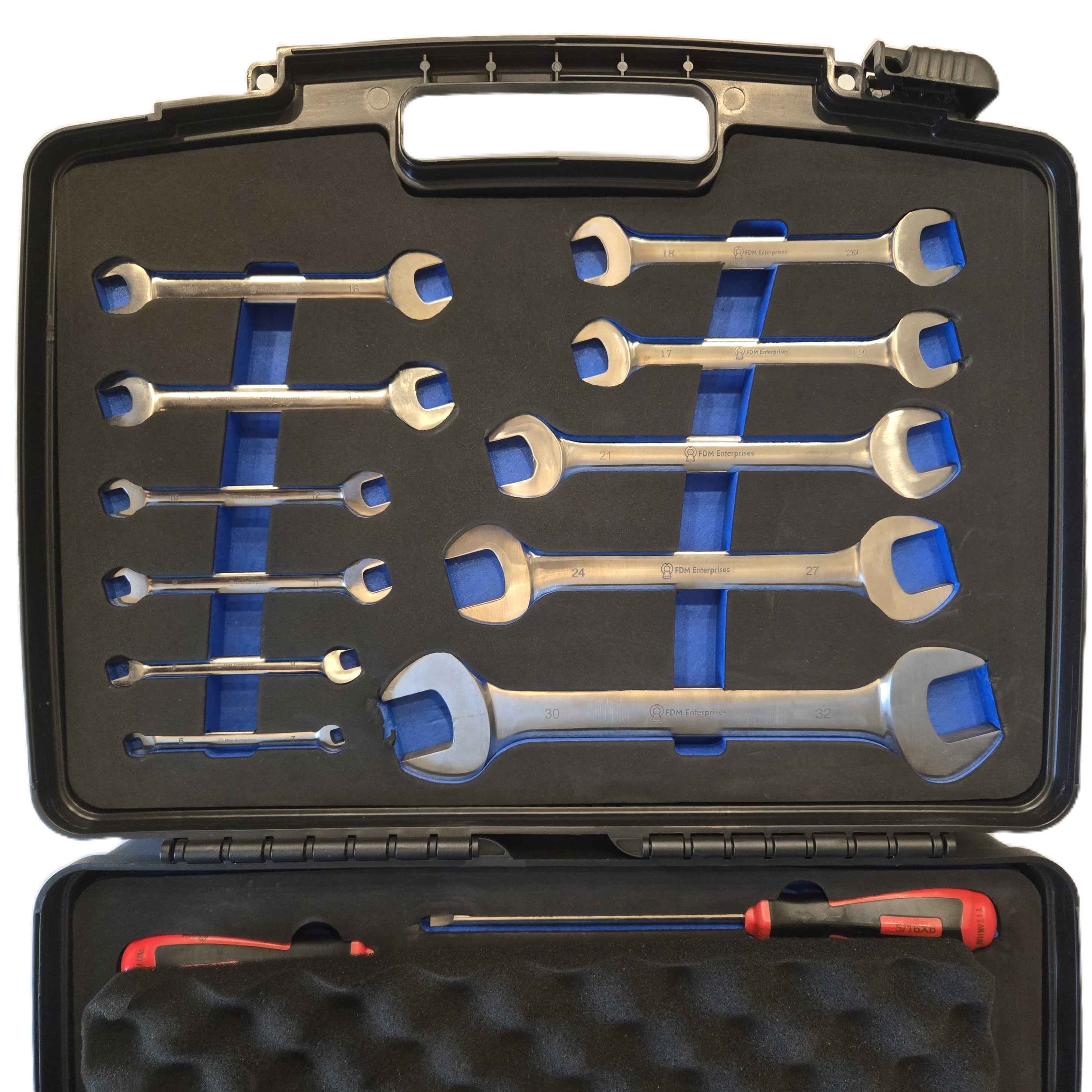 Titanium titanium tool with carrying case - MRI-Safe Non-Magnetic | FDM Enterprises