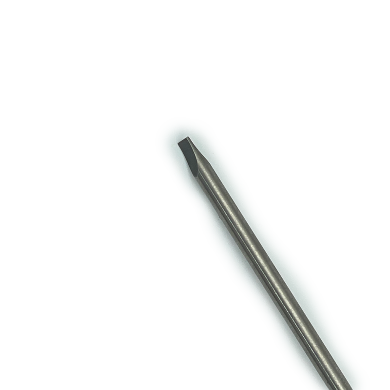 Titanium screwdriver close-up detail - MRI-Safe Non-Magnetic | FDM Enterprises