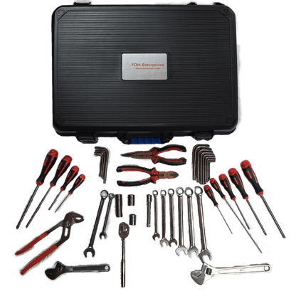 40 Piece GE Titanium Tool Set with Case