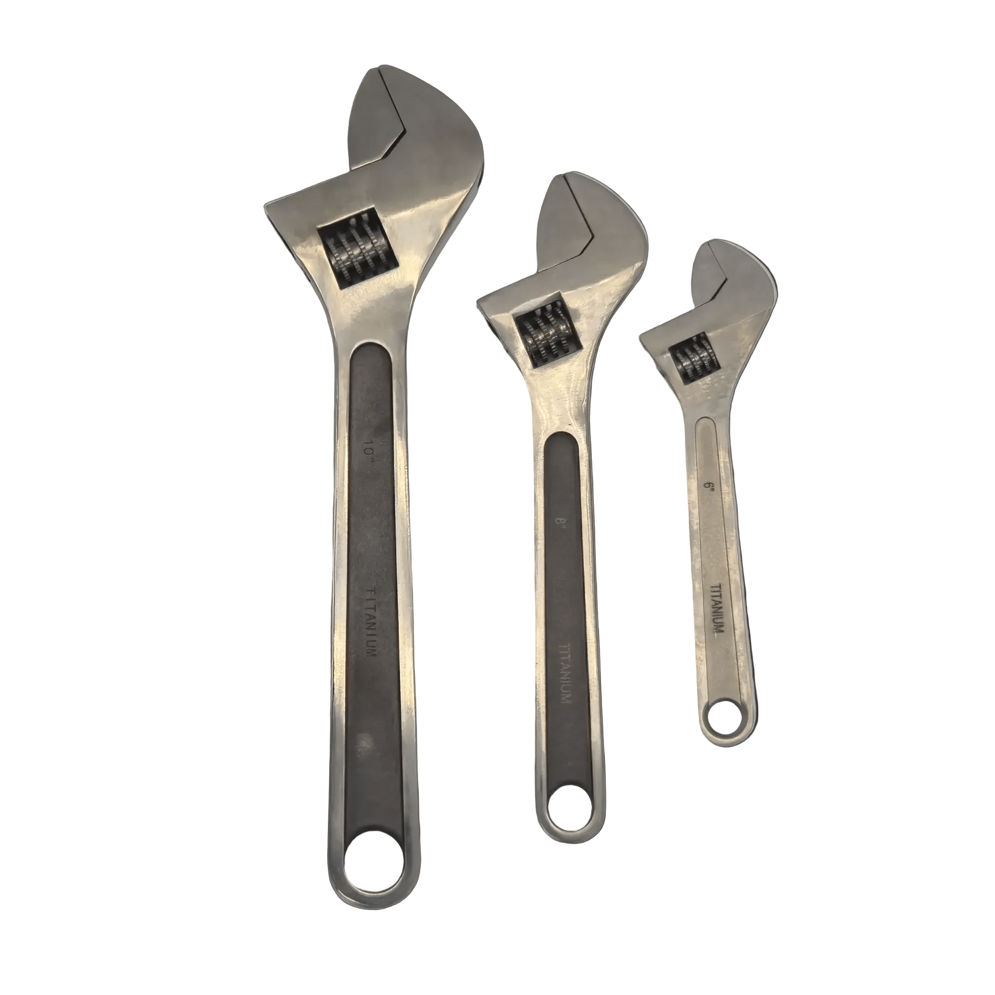 Titanium wrench set complete view - MRI-Safe Non-Magnetic | FDM Enterprises