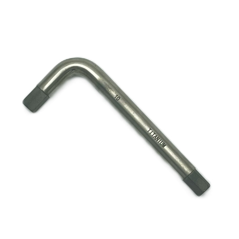 Titanium Allen key, 10 mm, MRI-safe non-magnetic