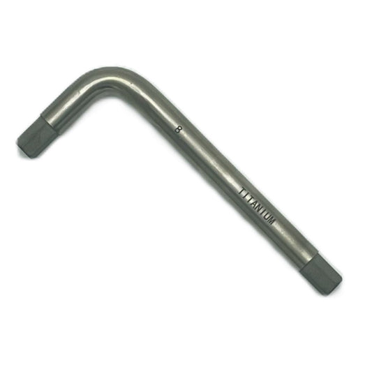 Titanium Allen Key non ferrous 8mm non magnetic hex tool