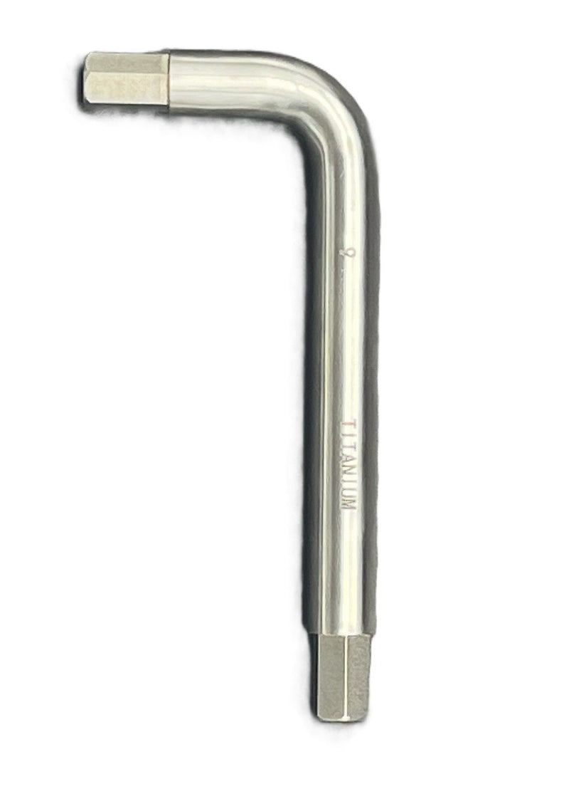 Titanium Allen key, 9 mm, MRI-safe non-magnetic