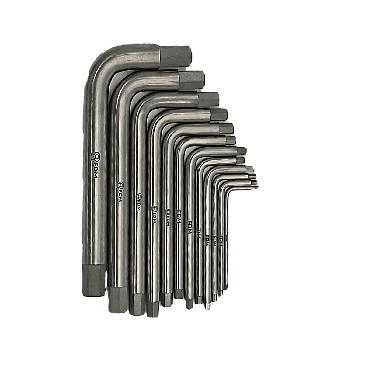 M55 Allen Key Titanium Allen Key Set 12-Piece SAE — MRI-Safe Hex Keys – FDM Enterprises