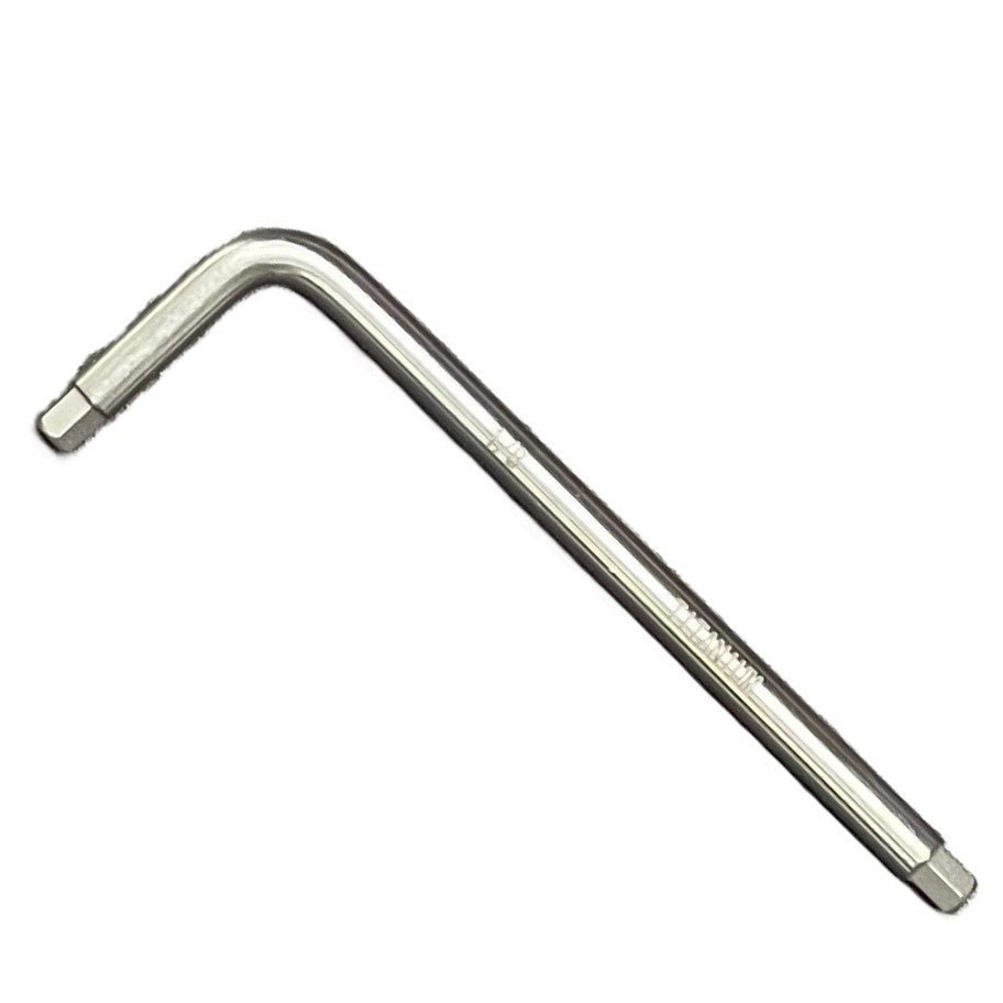Titanium Allen key front view - MRI-Safe Non-Magnetic | FDM Enterprises