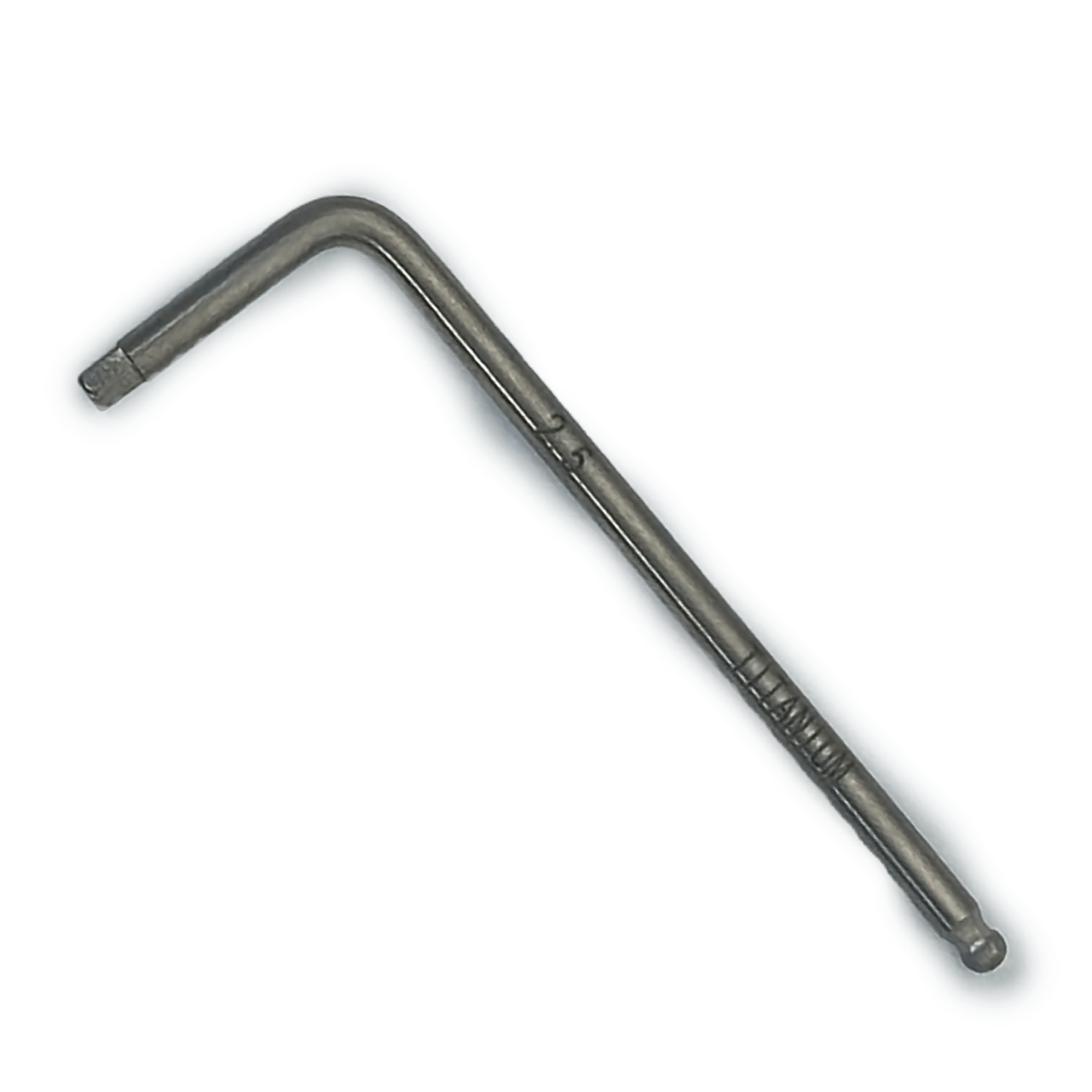 Titanium Allen key set contents display - MRI-Safe Non-Magnetic | FDM Enterprises