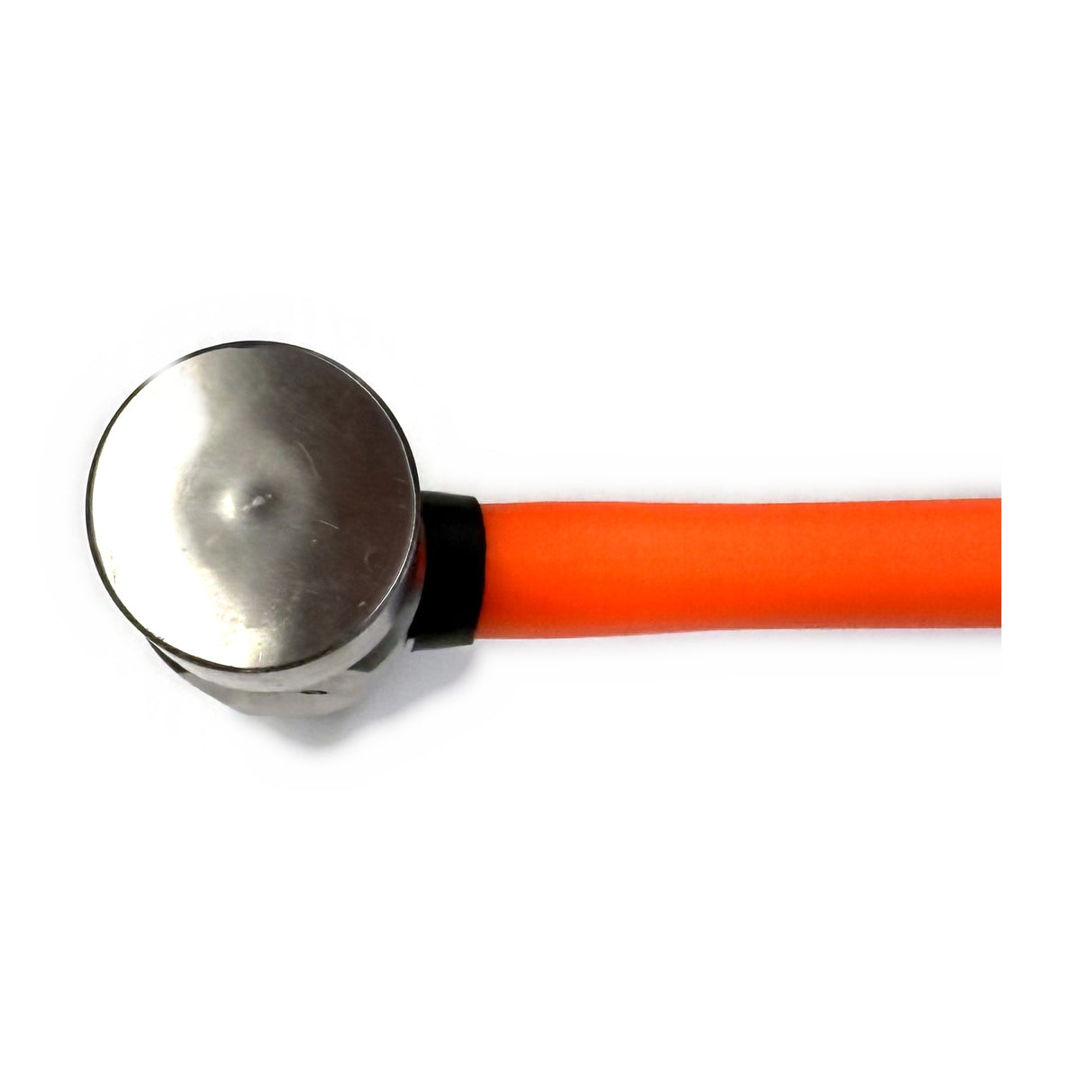 Titanium ball pein hammer, 450 g, MRI-safe non-magnetic, ball head detail