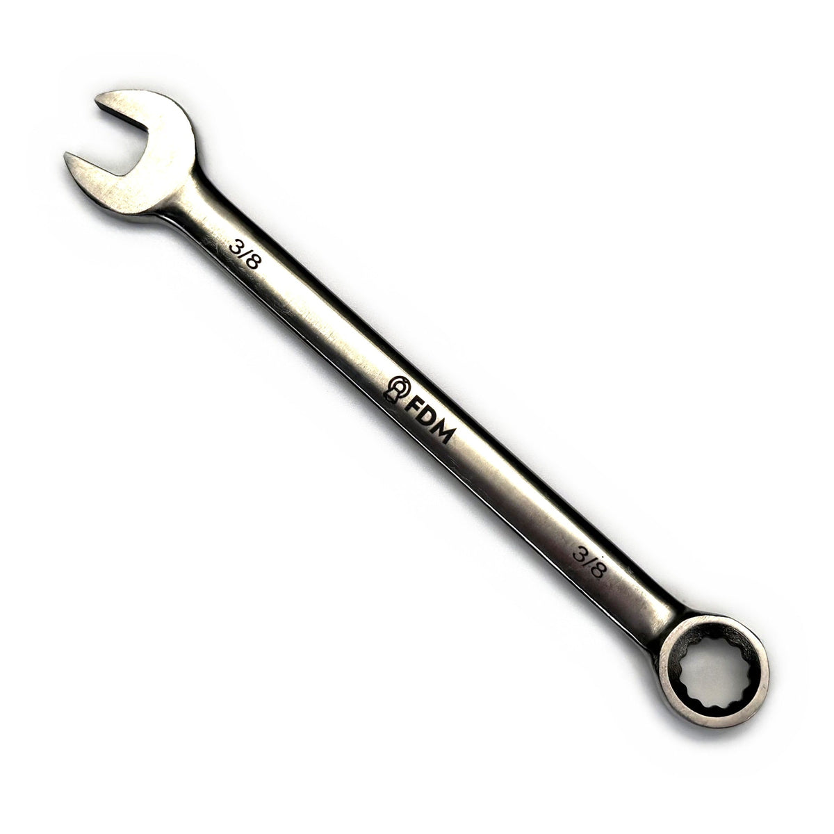 Titanium combination wrench, 3/8 in, MRI-safe non-magnetic