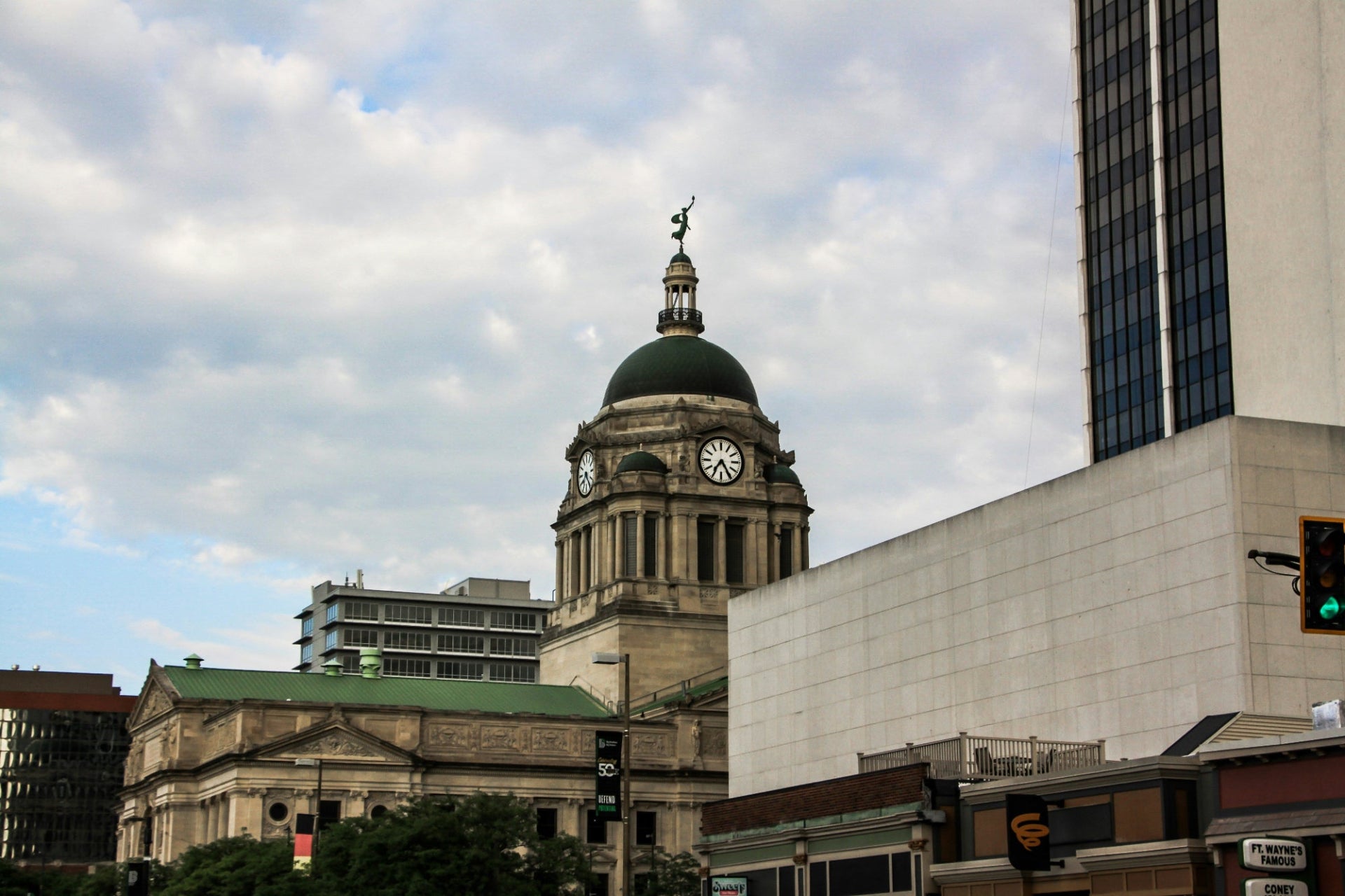 Allen County Courthouse and downtown Fort Wayne Indiana — FDM Enterprises MRI and CT scanner service in Fort Wayne