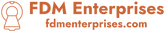 FDM Enterprises logo – Veteran-owned MRI, CT, and injector repair specialists
