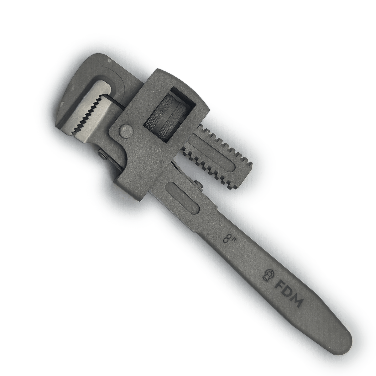 Titanium Pipe Wrench — MRI-Safe 8
