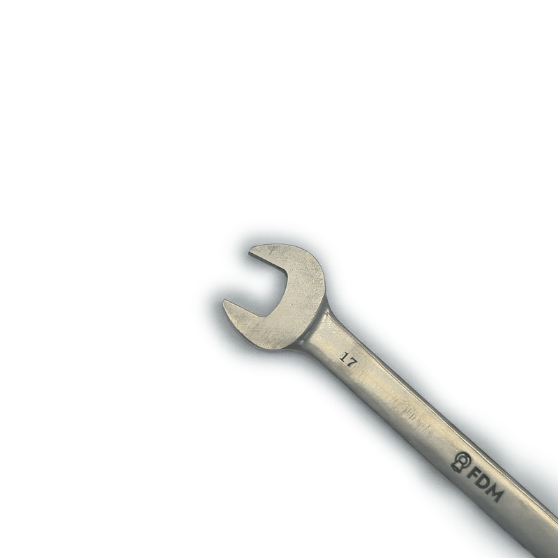 Titanium wrench front view - MRI-Safe Non-Magnetic | FDM Enterprises