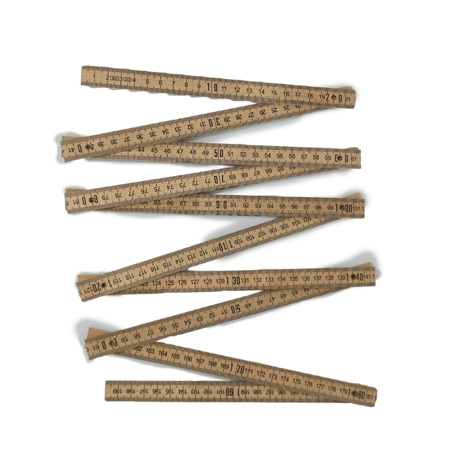 Non-Ferrous wood ruler extended view - MRI-Safe Measuring Tool | FDM Enterprises