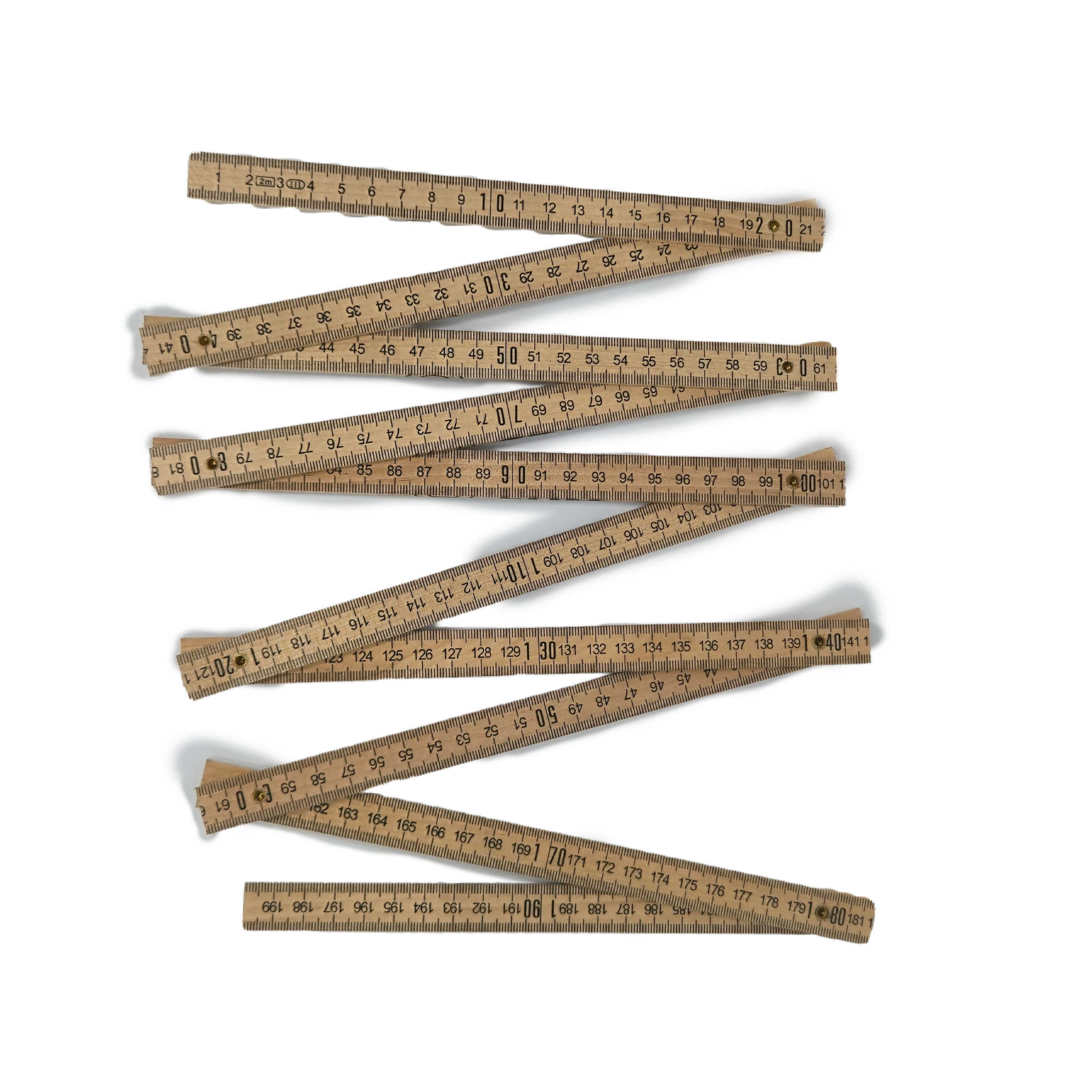 Non-Ferrous wood ruler extended view - MRI-Safe Measuring Tool | FDM Enterprises