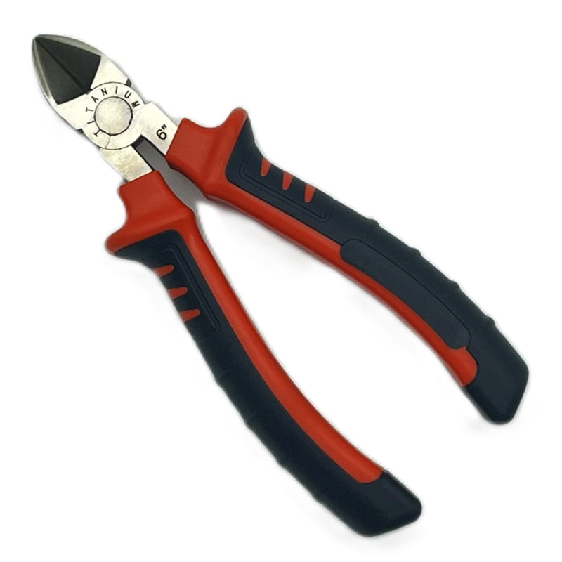 Titanium cutting pliers alternate angle - MRI-Safe Non-Magnetic | FDM Enterprises