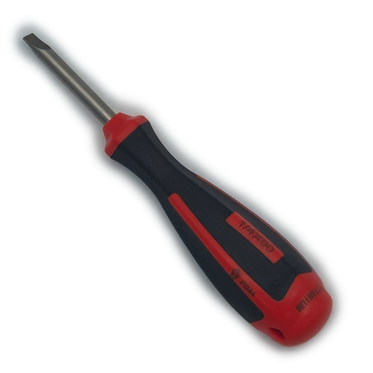 Titanium flat screwdriver 1/4 x 2 inch MRI-safe non-magnetic