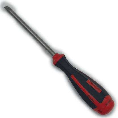 Titanium flat screwdriver 1/4 x 4 inch MRI-safe non-magnetic
