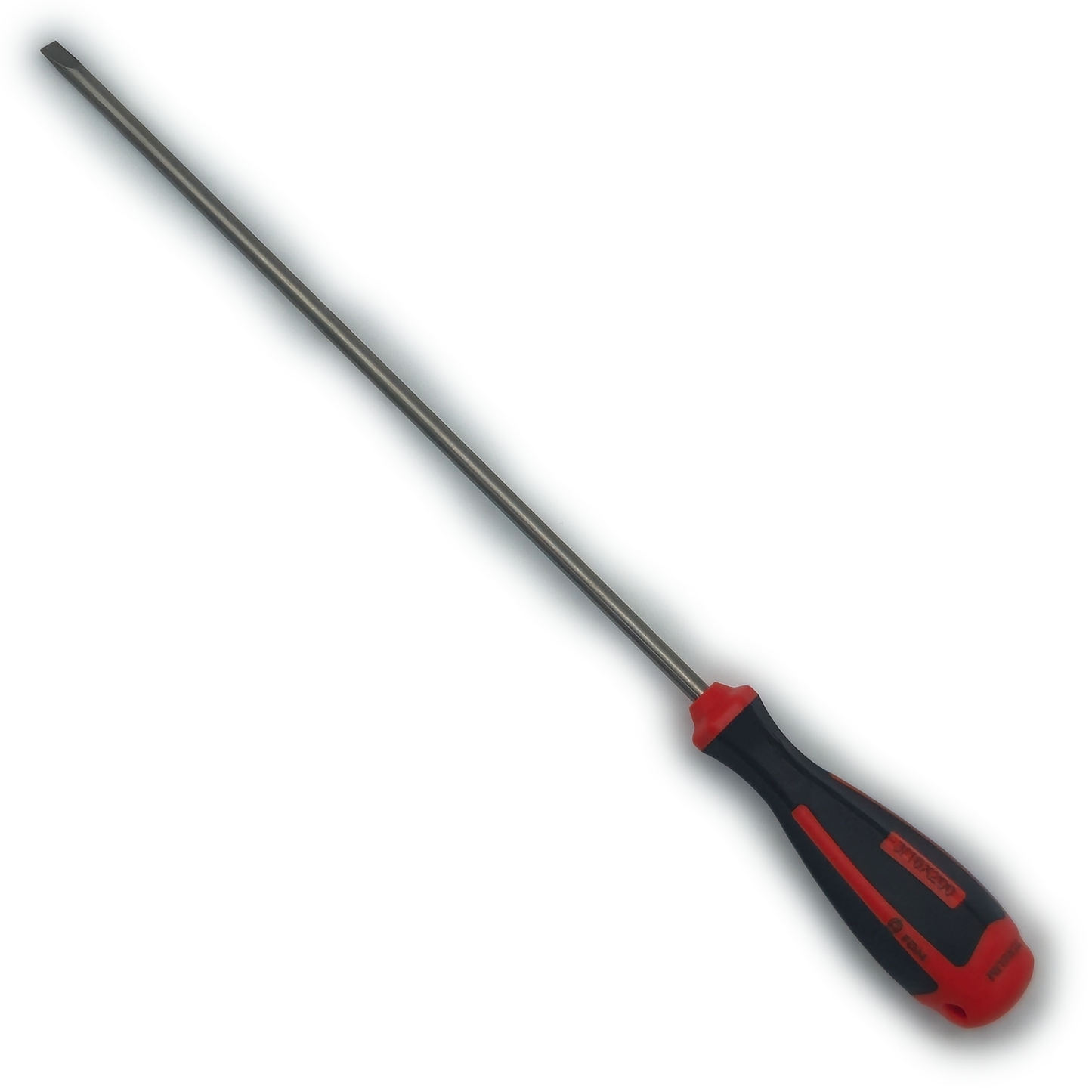 Titanium flat screwdriver 3/16 x 8 inch detail view MRI-safe non-magnetic