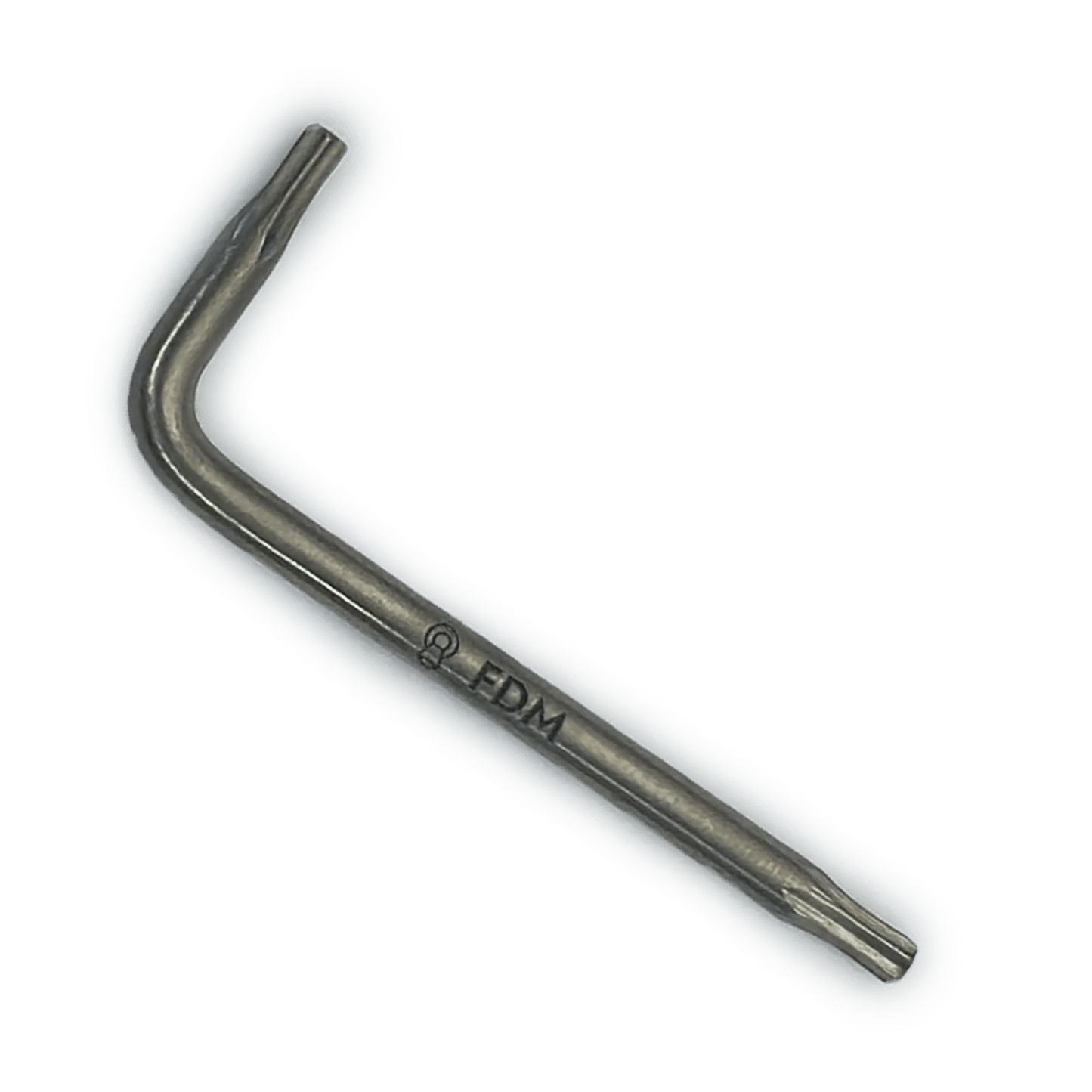 Titanium torx key T15 alternate view - MRI-safe non-magnetic non-ferrous by FDM Enterprises