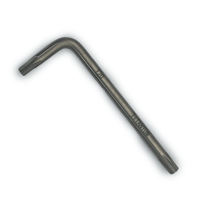 Titanium Torx key side detail - MRI-Safe Non-Magnetic | FDM Enterprises