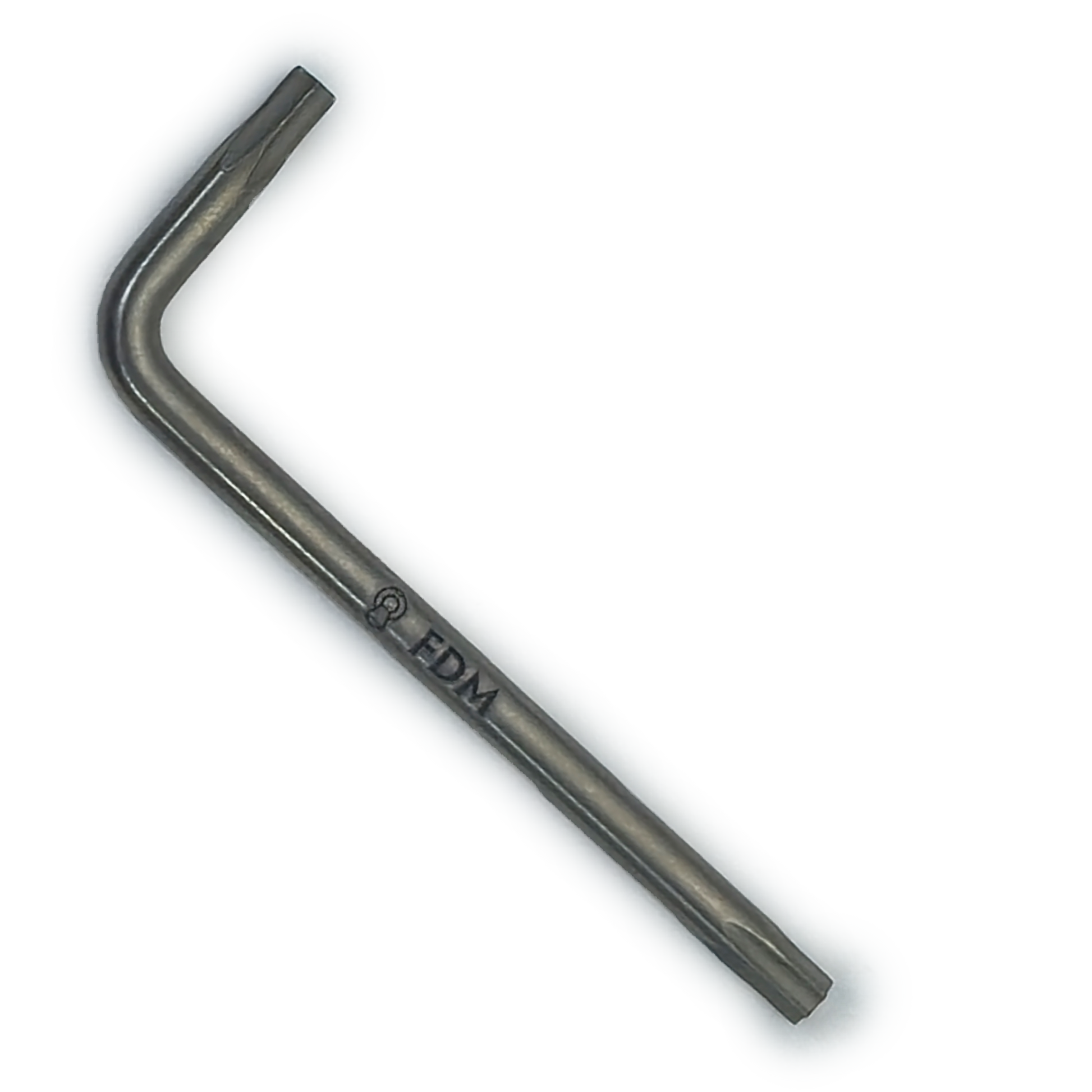 Titanium torx key T20 alternate view - MRI-safe non-magnetic non-ferrous by FDM Enterprises