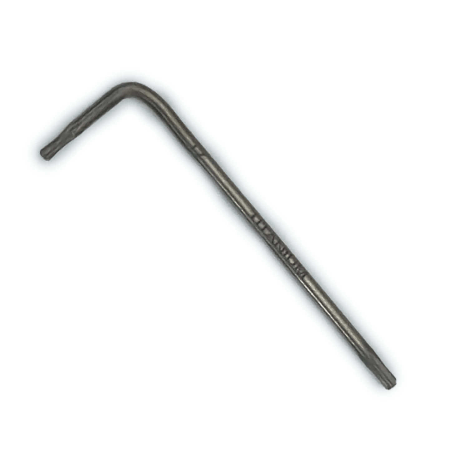 Titanium torx key T7 close-up view - MRI-safe non-magnetic non-ferrous by FDM Enterprises