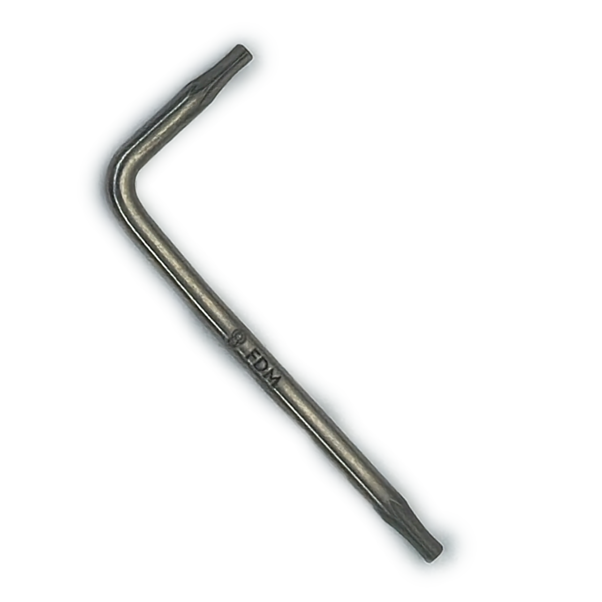 Titanium torx key T8 alternate view - MRI-safe non-magnetic non-ferrous by FDM Enterprises