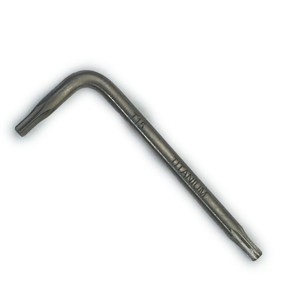 Titanium torx key T15 - MRI-safe non-magnetic non-ferrous by FDM Enterprises