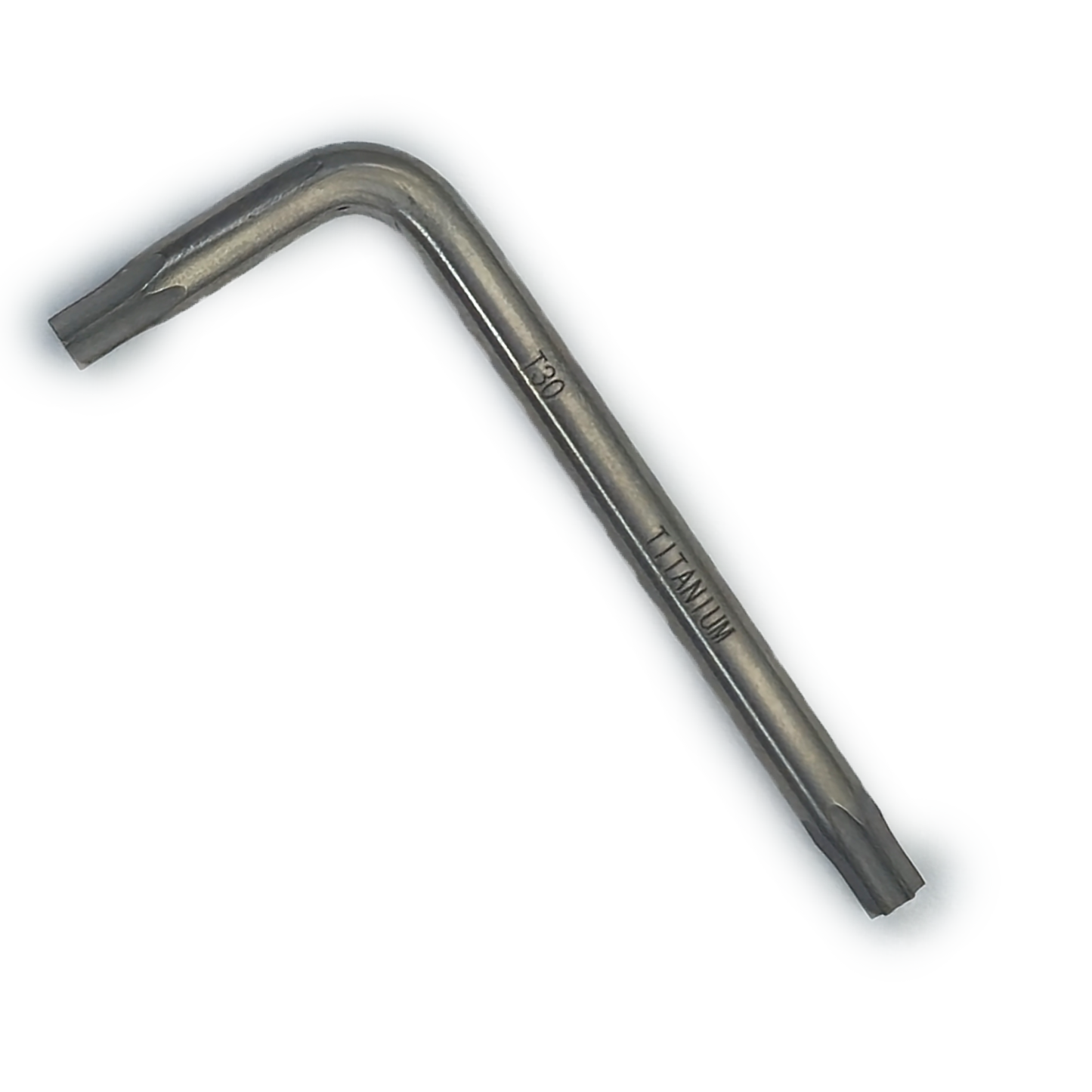 Titanium torx key T30 alternate view - MRI-safe non-magnetic non-ferrous by FDM Enterprises