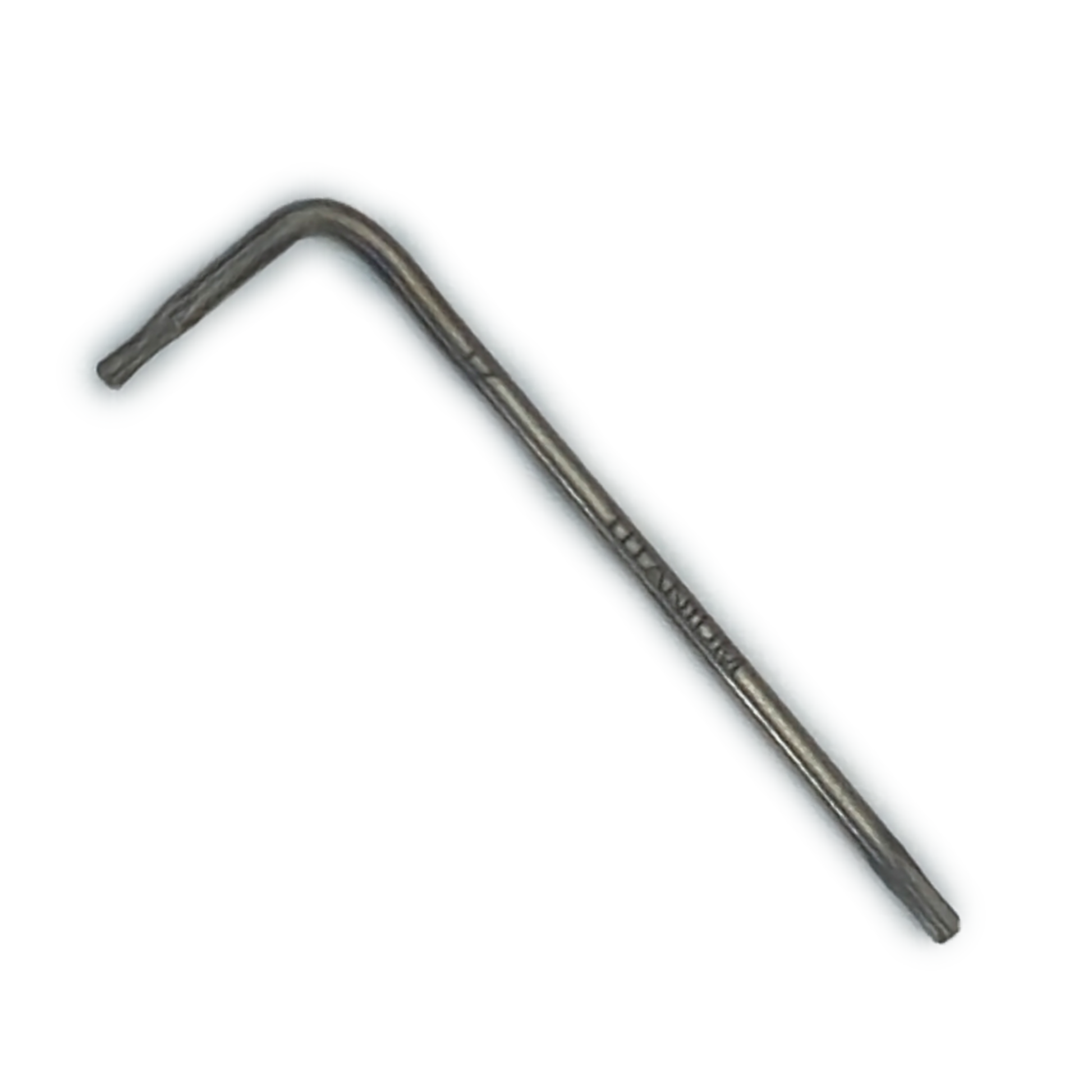 Titanium torx key T7 - MRI-safe non-magnetic non-ferrous by FDM Enterprises