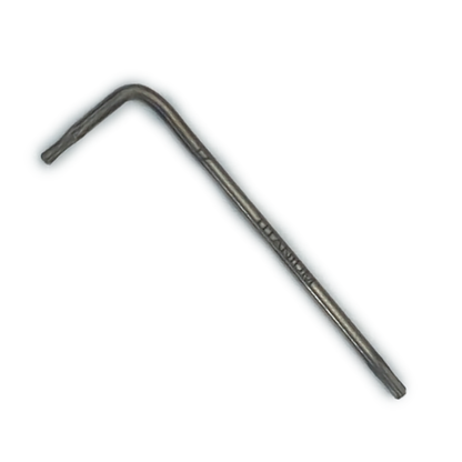 Titanium torx key T7 - MRI-safe non-magnetic non-ferrous by FDM Enterprises