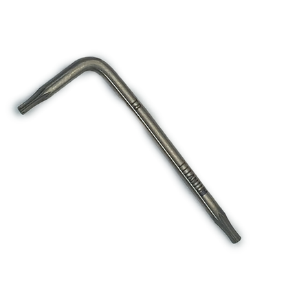 Titanium torx key T8 - MRI-safe non-magnetic non-ferrous by FDM Enterprises
